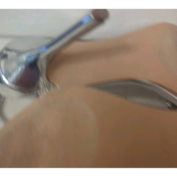 STEVE MADDEN Embellished Confetti Heels Metallic Silver SZ 7 1/2 - Picture 10 of 11